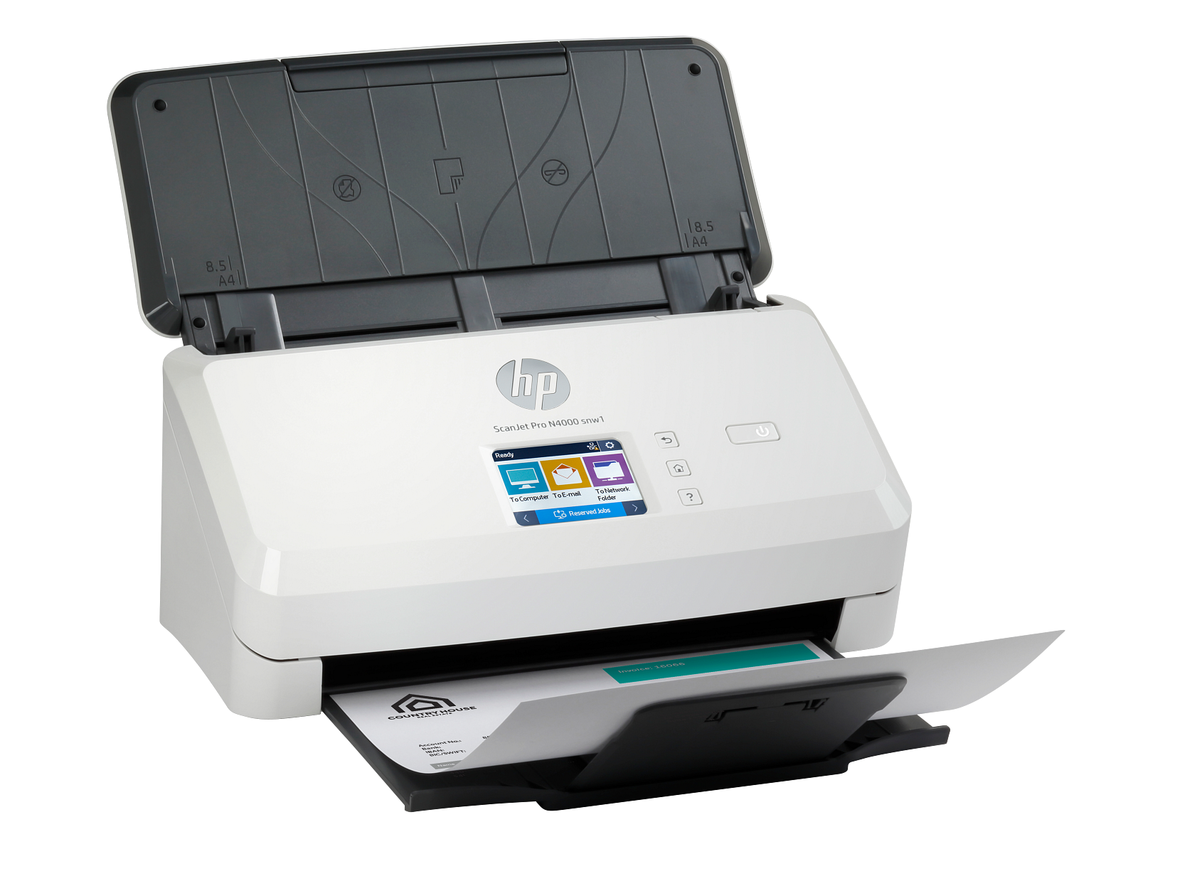 HP ScanJet Pro N4000 snw1 Sheet-feed Scanner view 4